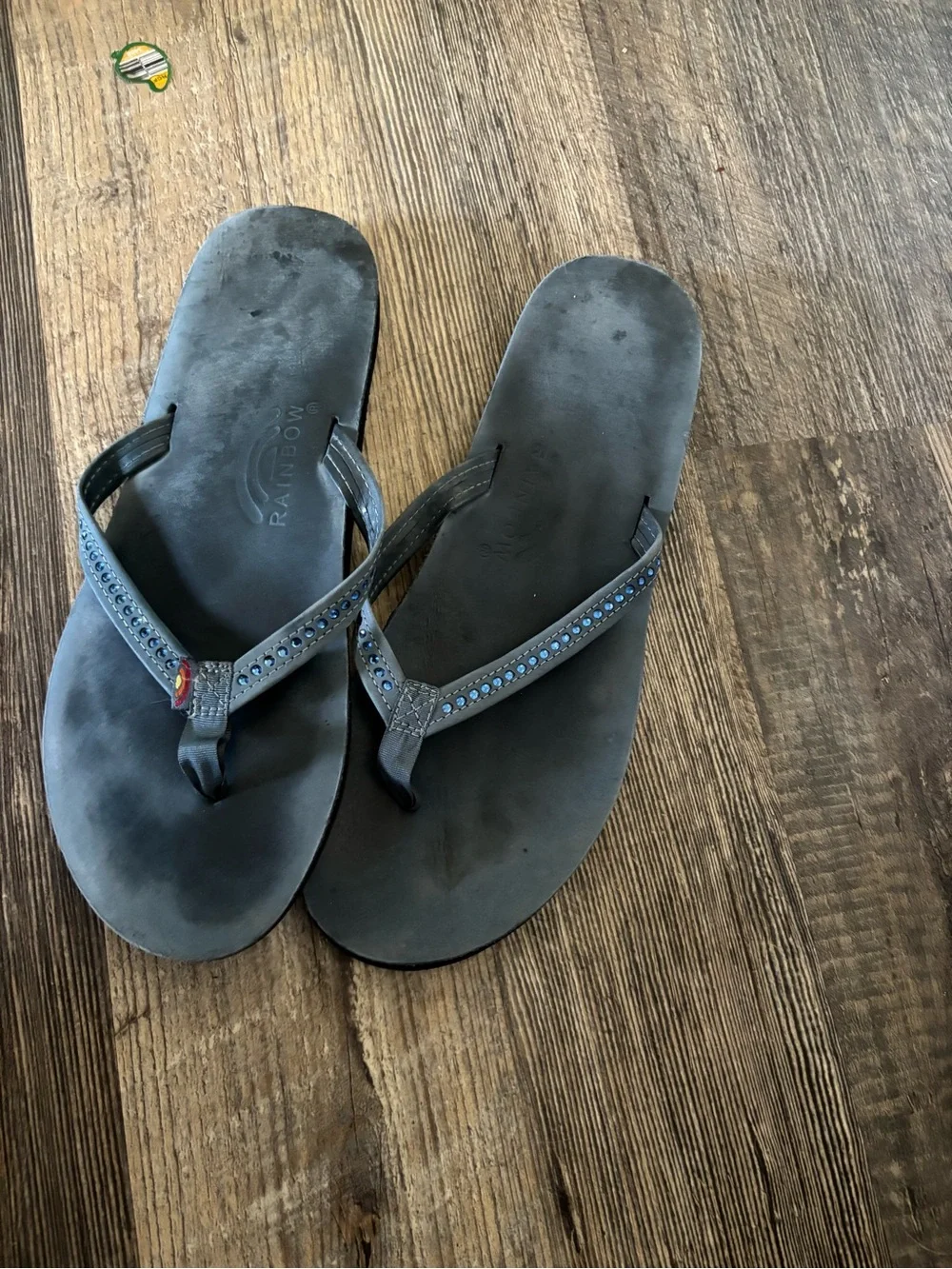 Women’s sandals size 11/xl good condition color blue
